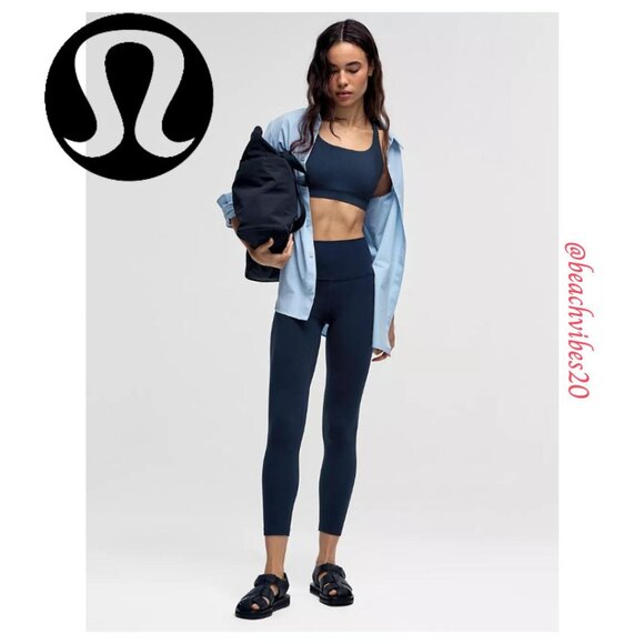 LULULEMON ATHLETICA Align™ High-Rise Pant 25" True Navy 4 NWOT LL-140